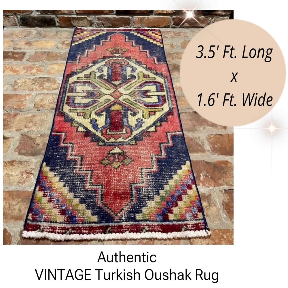 Sold on Ⓜ️ || Authentic Handmade Vintage Turkish Oushak Rug - Boho Runner
